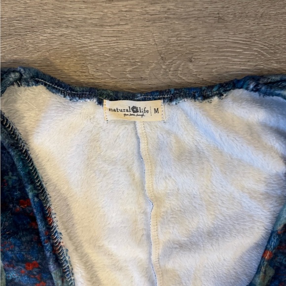 Natural Life Women’s Fleece oversized onesie pajamas - Picture 2 of 6